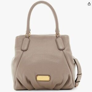 Marc by Marc Jacobs New Q Fran Shoulder Bag (Cement)